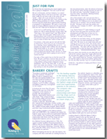 Spirit of the Deal Newsletter - Jan 2005